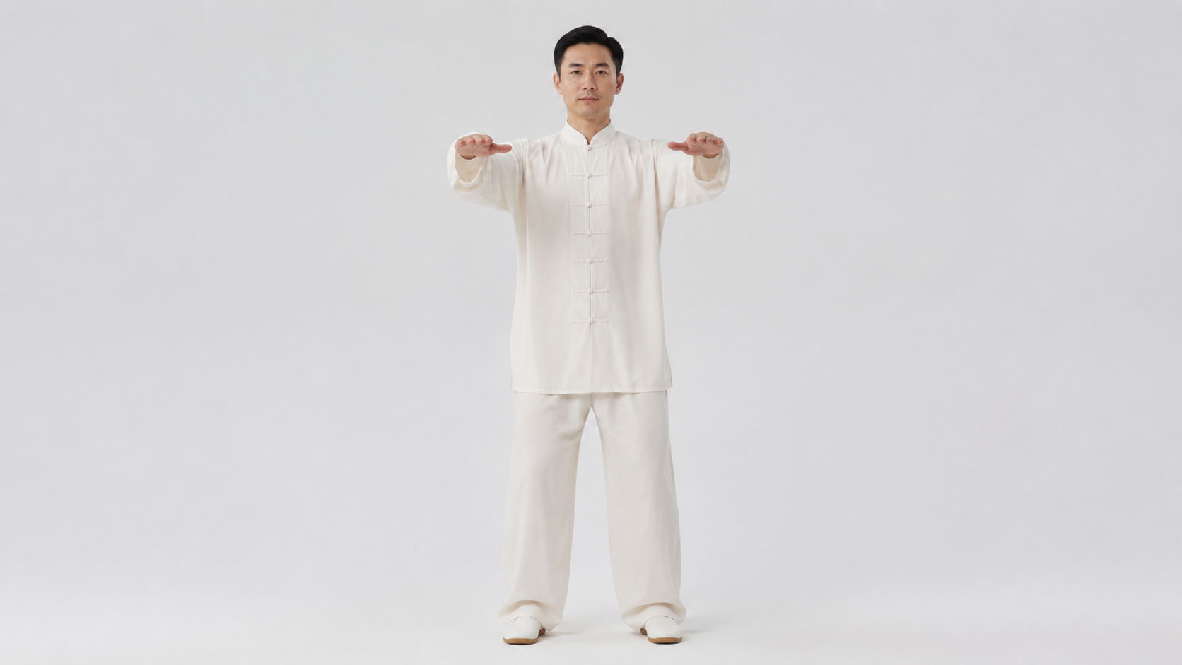 Opening Form tai chi exercise demonstration